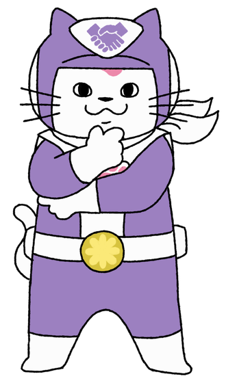 権利まもり隊ユキマサくん パープル